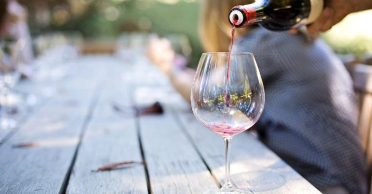 Wine Tasting Barcelona - Wine Poured in Long-stem Glass