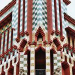 Museums Barcelona - Red and Green Concrete Building