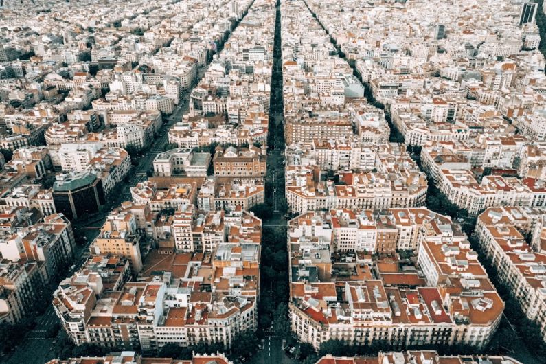 Barcelona - brown buildings lot