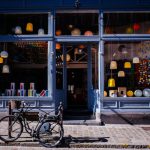 Shops - black trike parked near soter