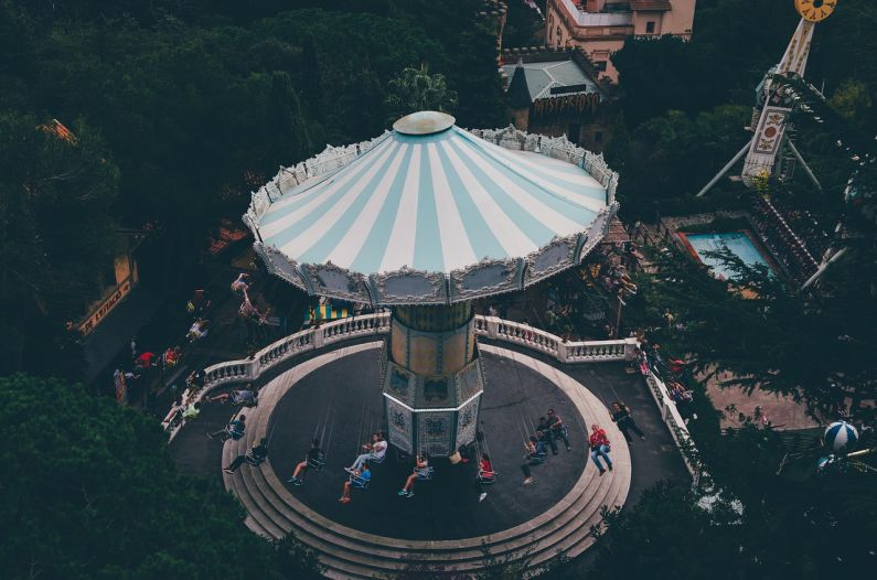 Barcelona - ride, childhood, park