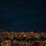 Barcelona Night - city with high rise buildings during night time