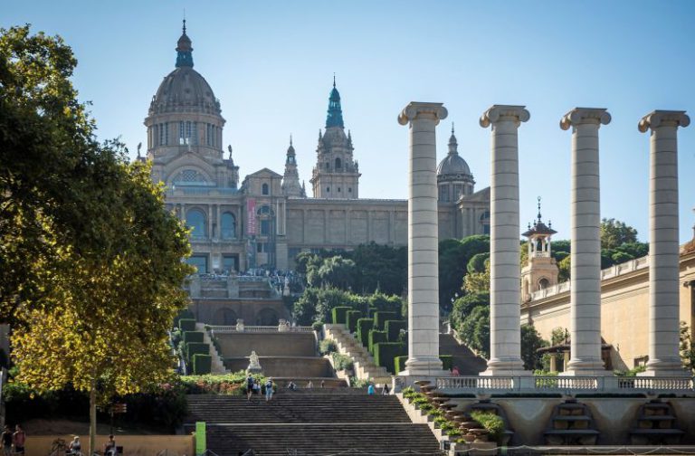 Barcelona - museum, architecture, national museum of art of catalunya