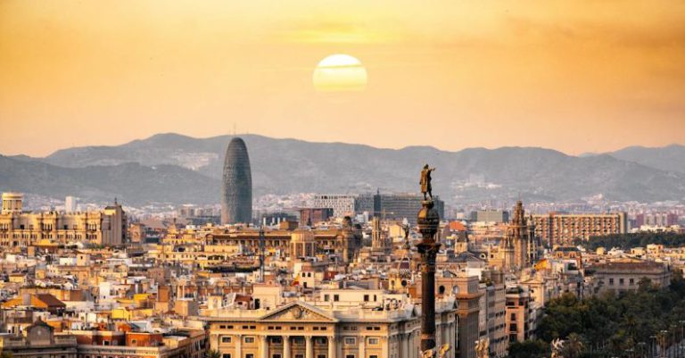 Barcelona - Aerial Photography Of City