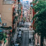 Barcelona - Road Between Buildings