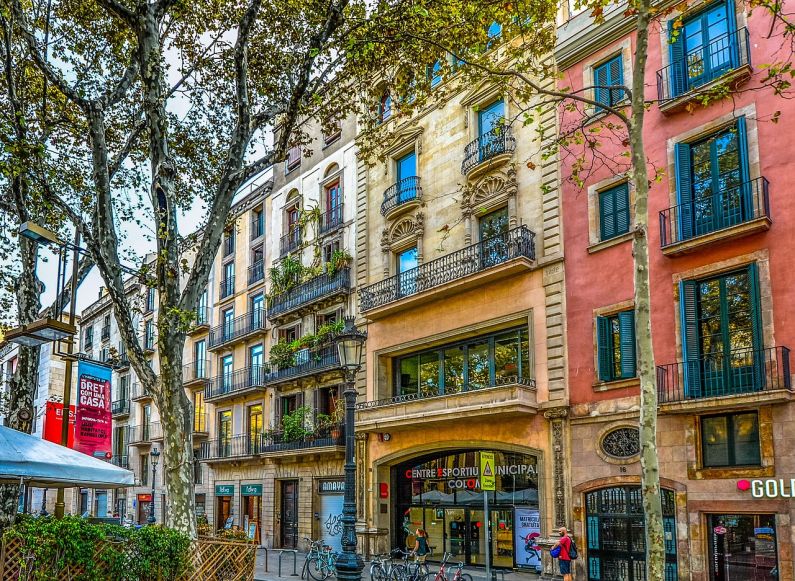 Barcelona - barcelona, spain, facade