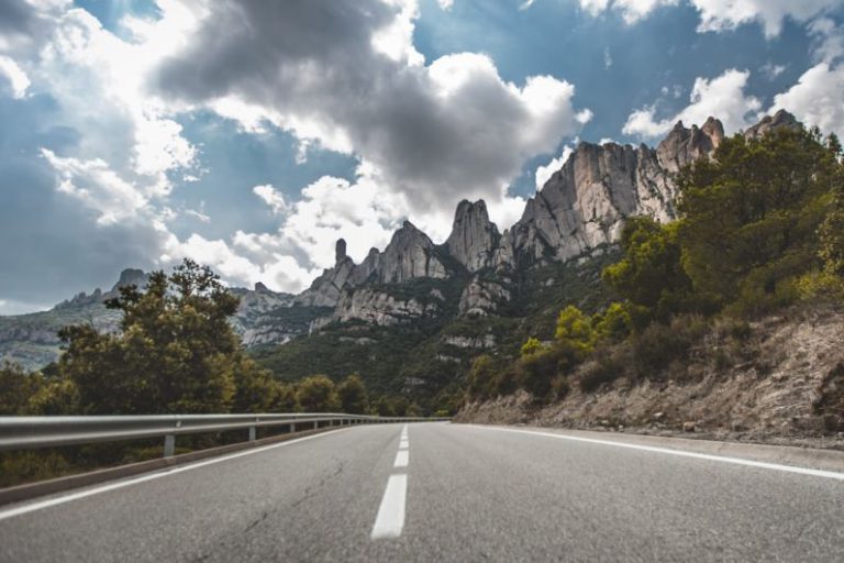 Catalonia - gray concrete road at daytime
