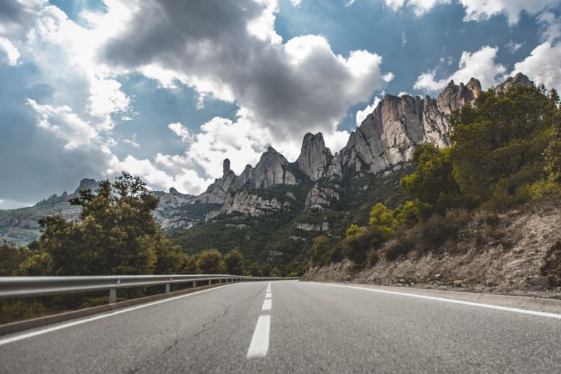 Catalonia - gray concrete road at daytime