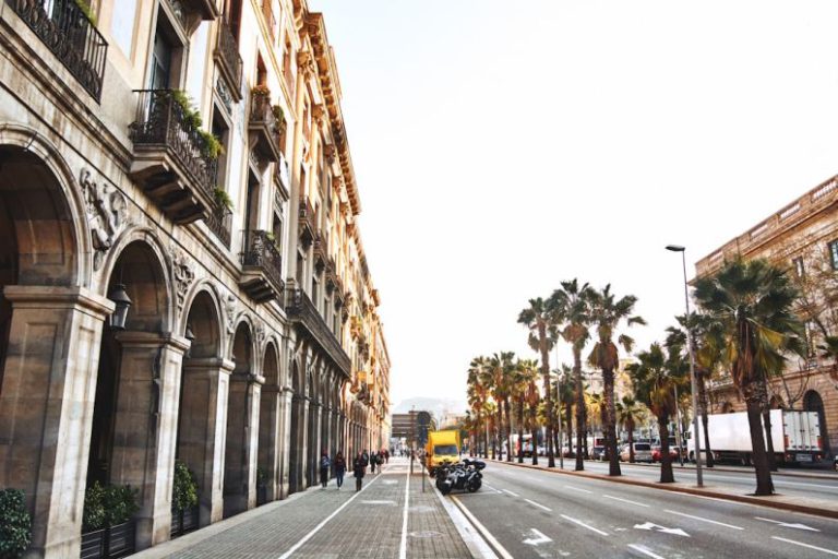 Barcelona Camp - architectural photography of concrete structures